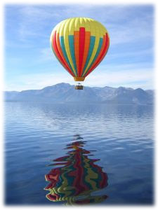 Image of hot air balloon - Photographer Kris Rande