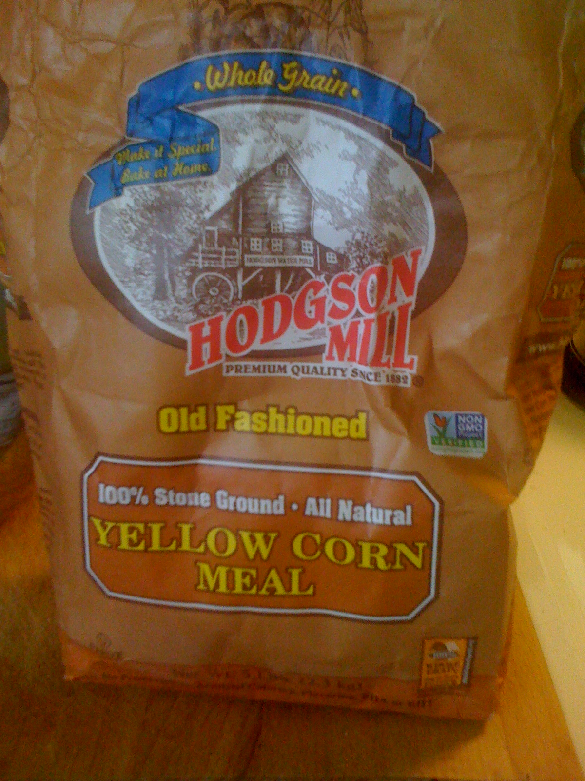 Hodgson Mill NonGMO Corn Meal Andrew Seltz The GoTo Guy!